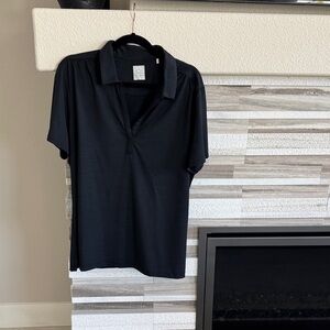 Callaway Women’s Black Short-Sleeve Polo